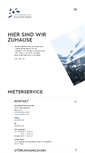 Mobile Screenshot of baufreunde.ch
